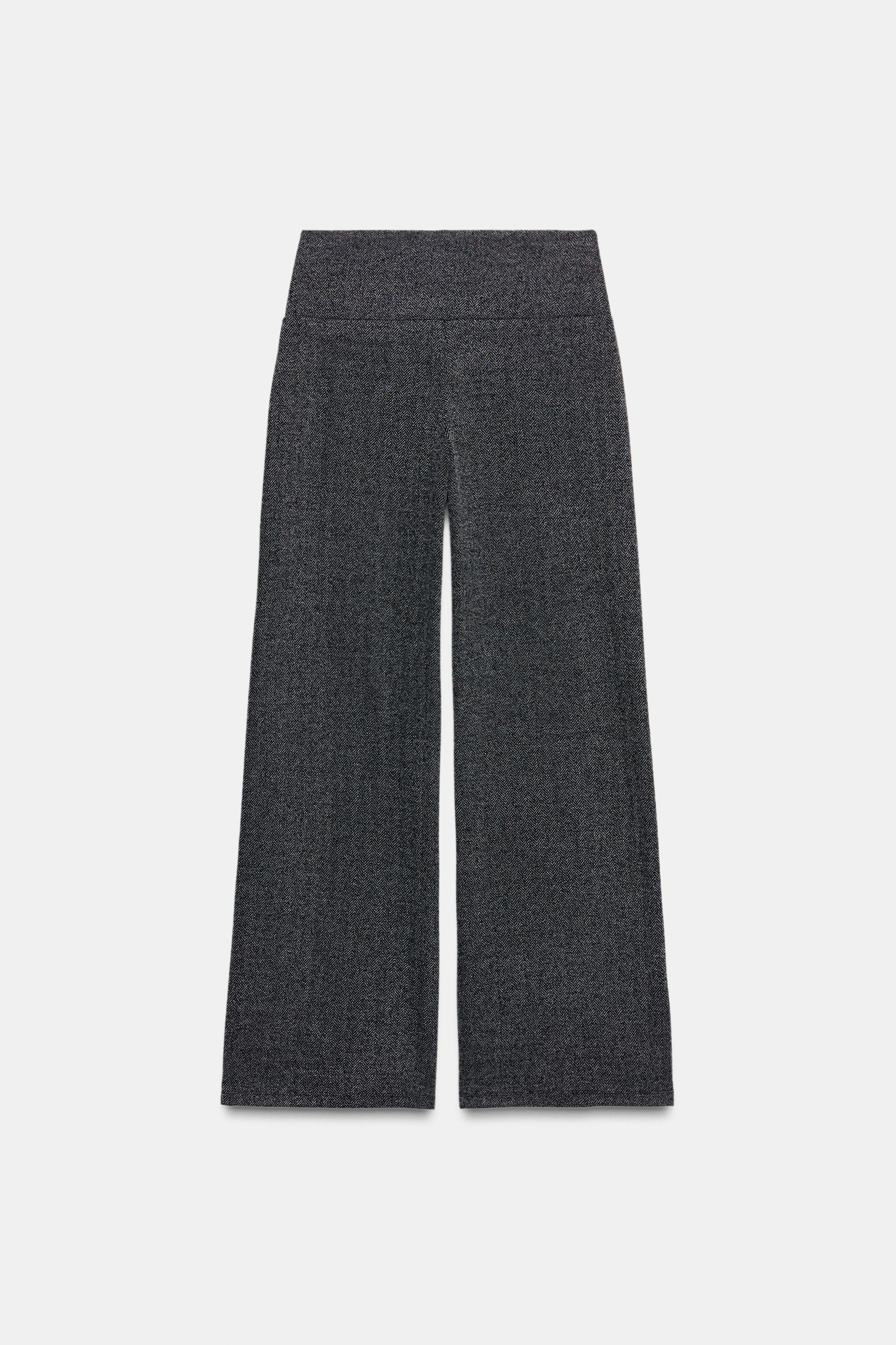 STRAIGHT LEG TWILL PANTS